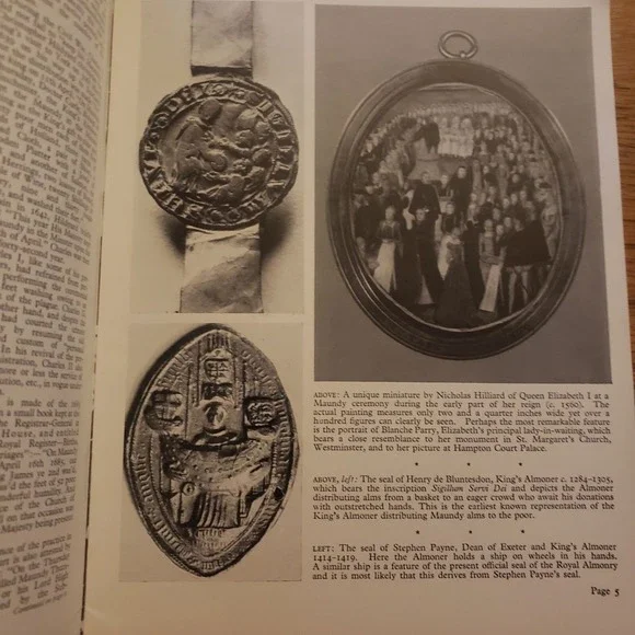 Vintage Royal Maundy Pictorial History Book 1965 - Picture 4 of 5